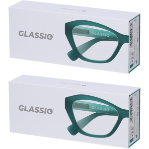 Cerca Offerte di occhiali da lettura glassio santa clara colore verde foresta gradazion e acquista online