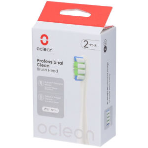 Oclean professional clean whyte testine ricarica 2pezzi 1 pz spazzolin