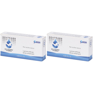 Cerca Offerte di ocutears hydro+ 0,4% 15x0,35 ml set da 2 2x15x0,35 ml soluzione e acquista online