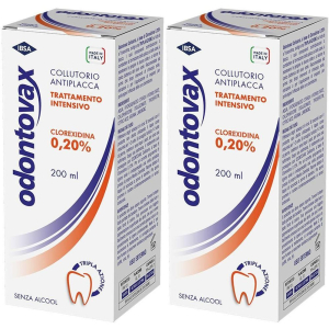 Cerca Offerte di odontovax clorexidina 0,20% igiene orale 2x200 ml collutorio e acquista online