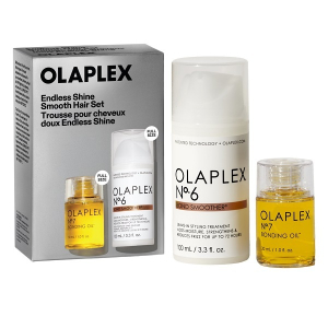 Cerca Offerte di olaplex endless shine smooth hair cofanetto edizione limitata con olio legante n. 7 e olio lisciante n. 6 e acquista online