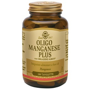 oligo manganese plus 100 tavolette - bugiardino cod: 901017273 