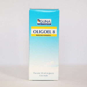 oligoel 08 mg gocce 30ml bugiardino cod: 800876094 