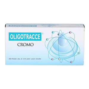 oligotracce cromo 20f 2ml bugiardino cod: 906957485 