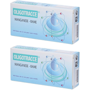 Cerca Offerte di oligotracce mn/ra 20f 2ml 2x20x2 ml fiale e acquista online