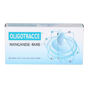 oligotracce mn/ra 20f 2ml bugiardino cod: 906957790 