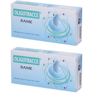 Cerca Offerte di oligotracce rame 20f 2ml 2x20x2 ml fiale e acquista online