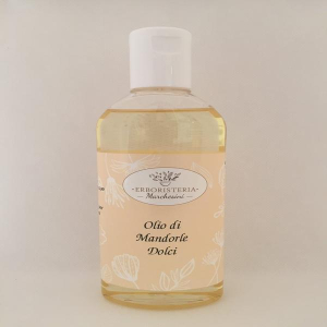 Olio di mandorle dolci 200 ml - olio emolliente per corpo, gravidanza e smagliature