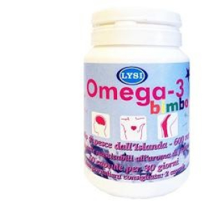 omega 3 bimbo 60cps lysi bugiardino cod: 921534196 