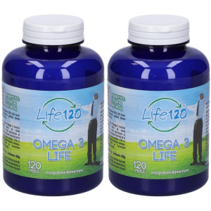 Cerca Offerte di omega 3 life 120 perle 2x152 g e acquista online