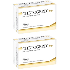 Cerca Offerte di omega pharma chetogerd oro set da 2 2x20 pz bustina e acquista online