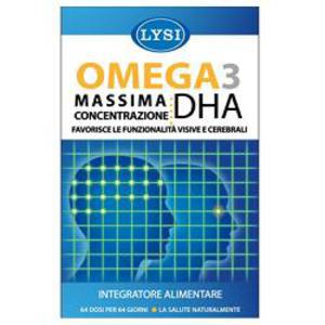 omega3 max concentrato dha lysi 64 capsule bugiardino cod: 922554617 