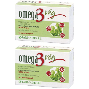 Cerca Offerte di omega3 veg 60 capsule vegetali 2x32,52 g e acquista online