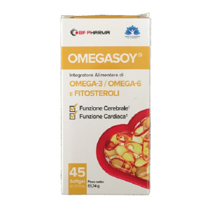omegasoy 45 capsule - integratore alimentare bugiardino cod: 910826484 