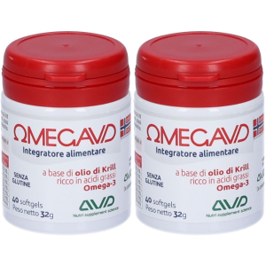 Cerca Offerte di omegavd 40 softgels set da 2 2x32 g capsule e acquista online