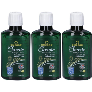 Cerca Offerte di omegor classic olio di fegato merluzzo 3x250 ml soluzione orale e acquista online