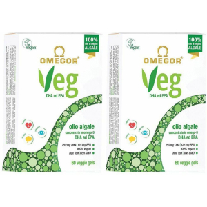 Cerca Offerte di omegor veg 60cps set da 2 2x60 pz capsule e acquista online