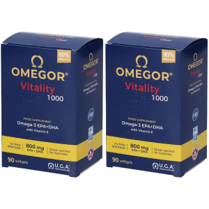 Cerca Offerte di omegor® vitality 1000 set da 2 2x126 g capsule e acquista online