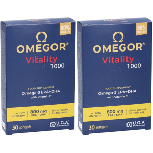 Cerca Offerte di omegor vitality 1000 set da 2 2x30 pz capsule morbide e acquista online