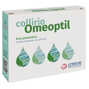 omeoptil collirio ruta 10 flaconi bugiardino cod: 881095842 