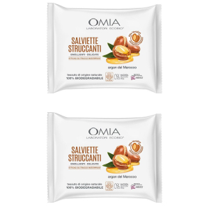 Cerca Offerte di omia ecobio salvietta struccante viso argan set da 2 2x20 pz salviette e acquista online