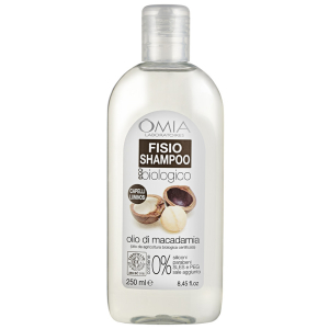 omia ecobio shampoo macadamia 250ml bugiardino cod: 980195541 
