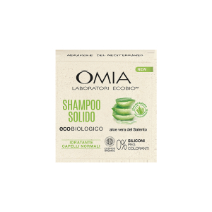 Omia hair care shampoo solido aloe del salento 50g 357o