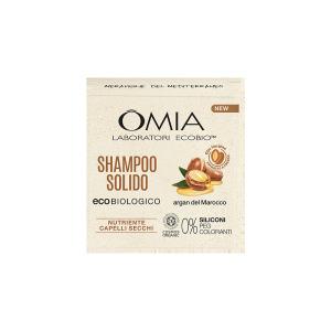 Omia hair care shampoo solido argan del marocco 50g 357o