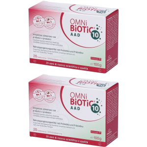 Cerca Offerte di omni biotic 10 aad 20 bustine da 5 g set da 2 2x20x5 g bustina e acquista online