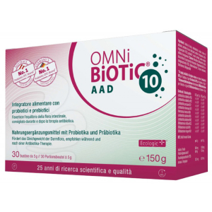 omnibiotic 10 aad 30x5g bugiardino cod: 976864443 