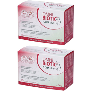 Cerca Offerte di omni biotic flora plus+ 28 bustine da 2 g set da 2x56 g e acquista online