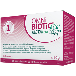 Cerca Offerte di omni biotic metatox 30 bustine 3 g senza glutine senza lattosio e acquista online