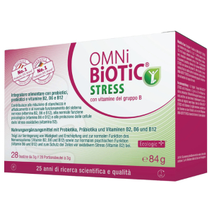 omnibiotic stress vit b 28 bustine bugiardino cod: 980815207 