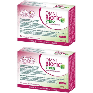 Cerca Offerte di omni biotic stress vitamine gruppo b 14 bustine da 3 g 2x42 g polvere e acquista online
