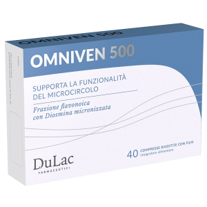 Omniven 500 integratore per la funzionalità del microcircolo 40 compresse