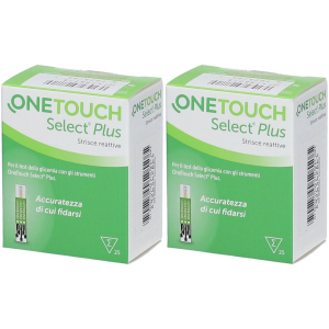 Cerca Offerte di onetouch® select plus strisce reattive set da 2 2x25 pz reatti e acquista online