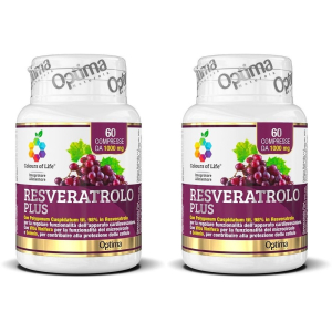 Cerca Offerte di optima colours of life resveratrolo plus 2x60 pz compresse e acquista online