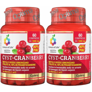 Cerca Offerte di optima cyst-cranberry set da 2 2x60 g compresse e acquista online