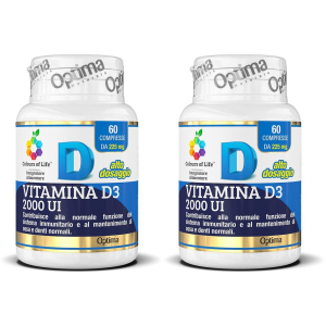 Cerca Offerte di optima vitamina d3 2000 u.i. set da 2 2x13,5 g compresse e acquista online