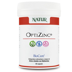 optizinc 60 capsule vegetali 379mg bugiardino cod: 907184358 