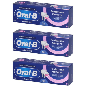 Cerca Offerte di oral-b advanced dentifricio protezione gengive 3x75 ml e acquista online