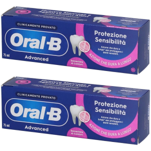 Cerca Offerte di oral-b dentifricio advanced protezione sensibilita' 2x75 ml e acquista online