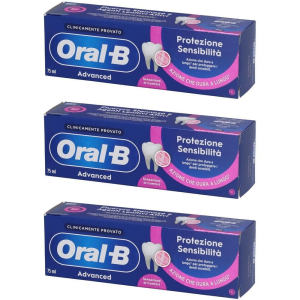 Cerca Offerte di oral-b dentifricio advanced protezione sensibilita' 3x75 ml e acquista online
