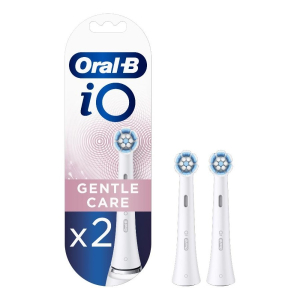Oral-b power refill testine di ricambio per spazzolino elettrico io gentle clean white 2 pezzi