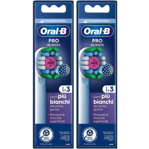 Cerca Offerte di oral-b pro 3d white testine di ricambio 2x3 st e acquista online