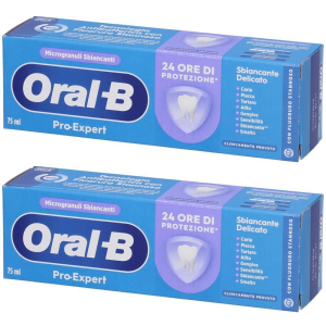 Cerca Offerte di oral-b pro-expert dentifricio sbiancante delicato 2x75 ml e acquista online