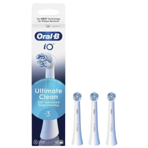 Oralb 3 testine di ricambio power refill io ultimate clean nero - procter & gamble