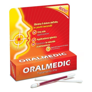 Oralmedic trattamento afte della bocca riduce il dolore 0,35 ml soluzione - e.f.a.s.