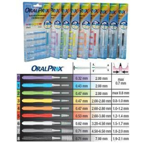 oralprox blister 6 pezzi mis 0 vi bugiardino cod: 920597580 