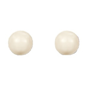 orecchino perla 8mm cream bugiardino cod: 933432546 